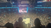 比赛最后时刻,马刺全场球迷高喊:抢七晋级(Spurs in 7)