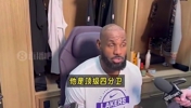 詹姆斯此前谈与东契奇配合:他是顶级四分卫,而我是出色的外接手